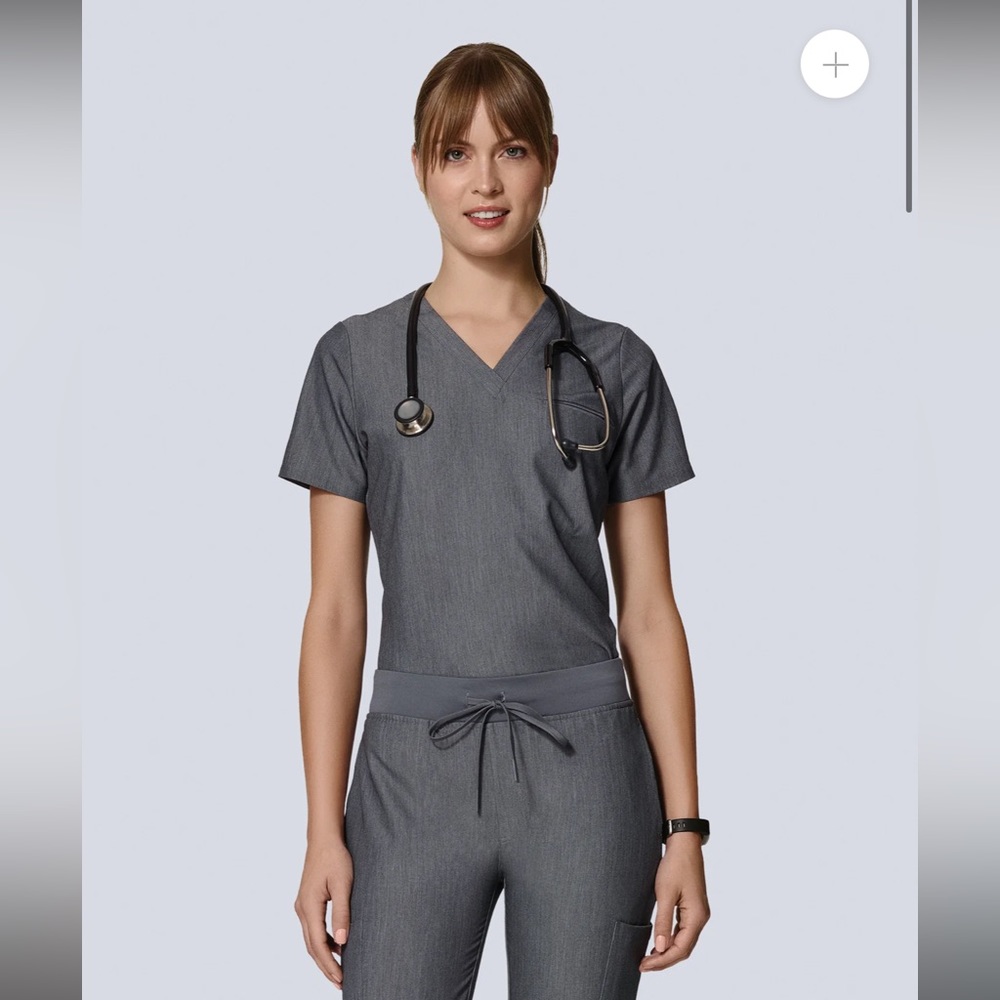Mandala One Pocket Scrub Top